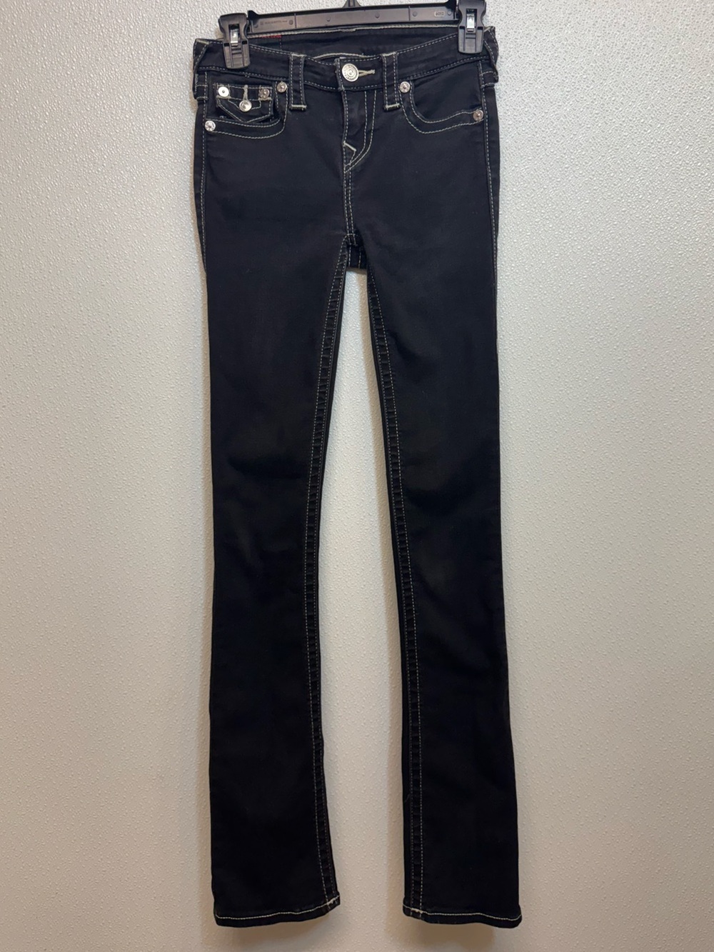 True Religion Black Women’s Slim  Skinny Jeans Sz 26